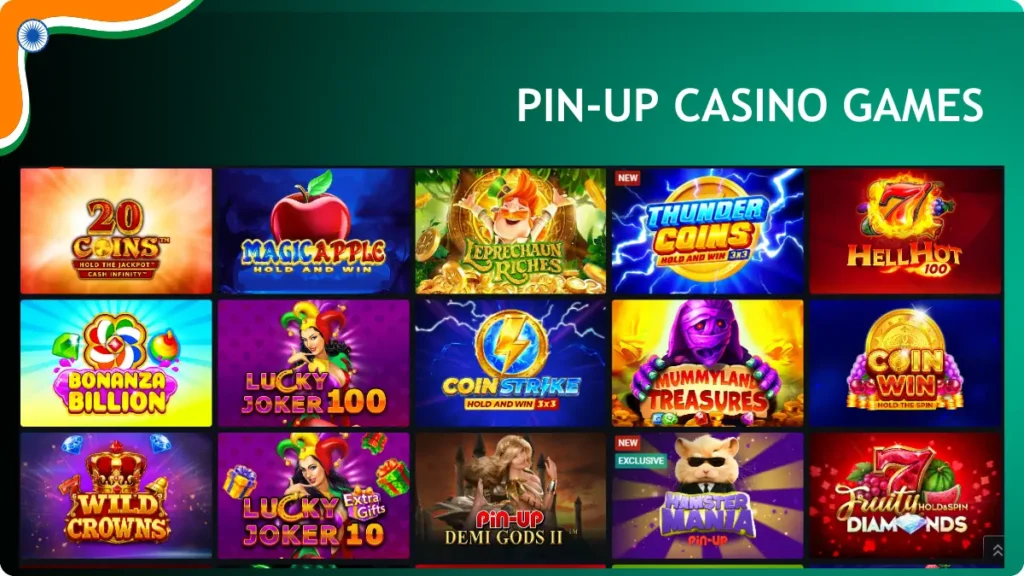 casino pin up online game